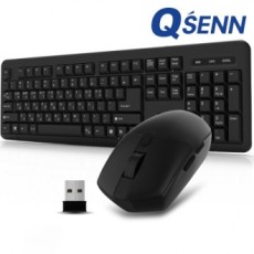 Bộ bàn phím chuột không dây QSENN QSENN MK110 kèm key skin