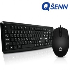 Bộ bàn phím chuột USB QSENN QSENN GP-KM2500 kèm key skin