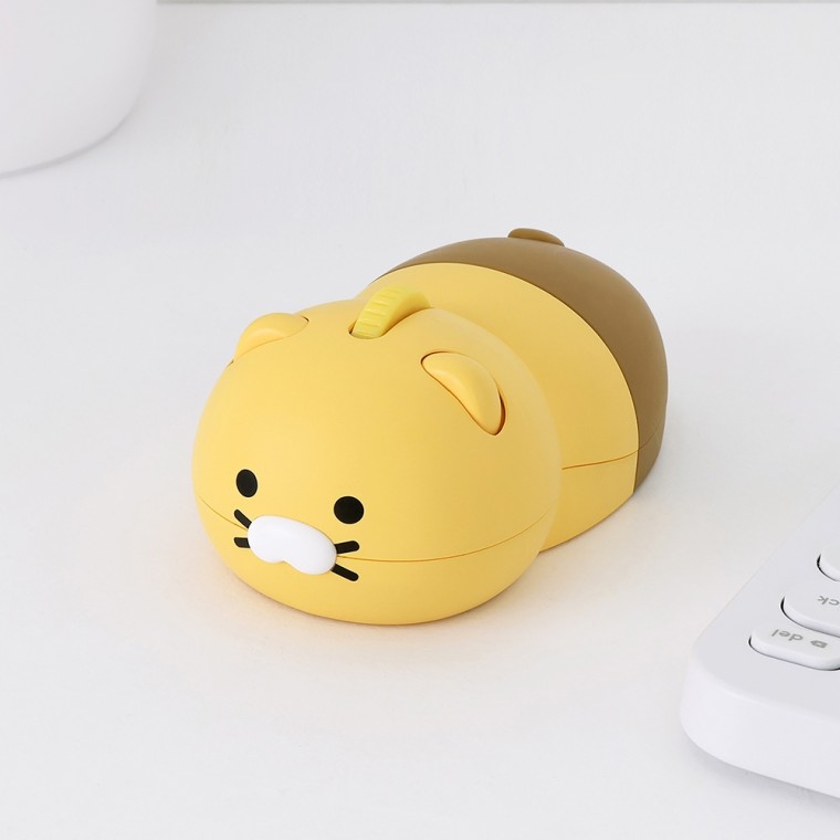 Kakao Friends Chuột không dây Bluetooth Bánh mì Nhân vật Bàn làm việc Chunsik Phụ kiện nội thất