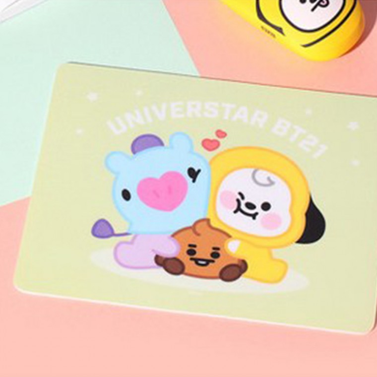 Miếng lót chuột PVC giá siêu đặc biệt giao hàng ngẫu nhiên BT21