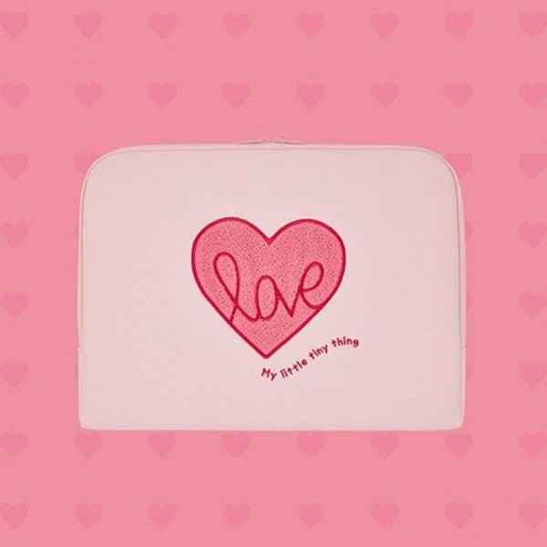 Túi đựng máy tính bảng i Pad 27×20×2cm Máy tính bảng Bookle Pink Heart