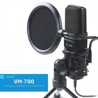 G-GOON VM-700 Micrô phát sóng đứng bình ngưng định hướng