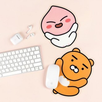 Bàn di chuột Kakao Friends Ryan Peach Shape Bàn làm việc văn phòng