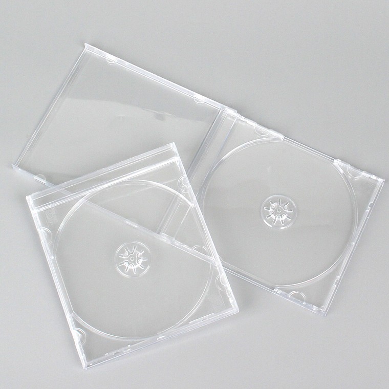 Hộp đựng CD trong suốt Hộp đựng CD Ngôn ngữ Hộp đựng DVD Hộp đựng đĩa DVD Hộp đựng hồ sơ