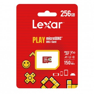 Thẻ nhớ Lexar PLAY Micro SD 256GB 10 loại ghi video Nintendo Switch thẻ nhớ ngoài