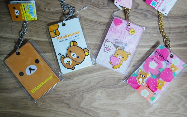 Hộp đựng thẻ Rilakkuma IC (nhựa)