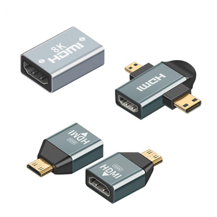 HDMI giới tính DP mở rộng mini micro HDMI chuyển đổi giới tính