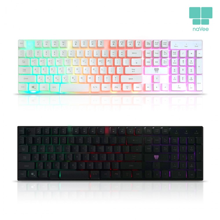 Bàn phím RGB Butterfly NV143-RKB10U Rainbow