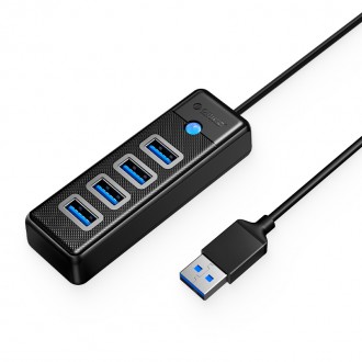 Hub USB Orico Loại 4 USB3.0 5Gbps PW4U-U3