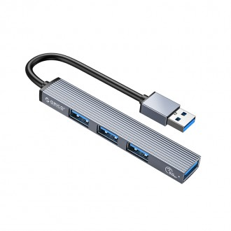 Orico USB hub loại A 4 cổng nhôm USB3.0 USB2.0 AH-A13