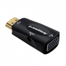 [Anyport] Hỗ trợ âm thanh HDMI (đầu vào M) TO VGA (đầu ra F) kèm theo CÁP Aux