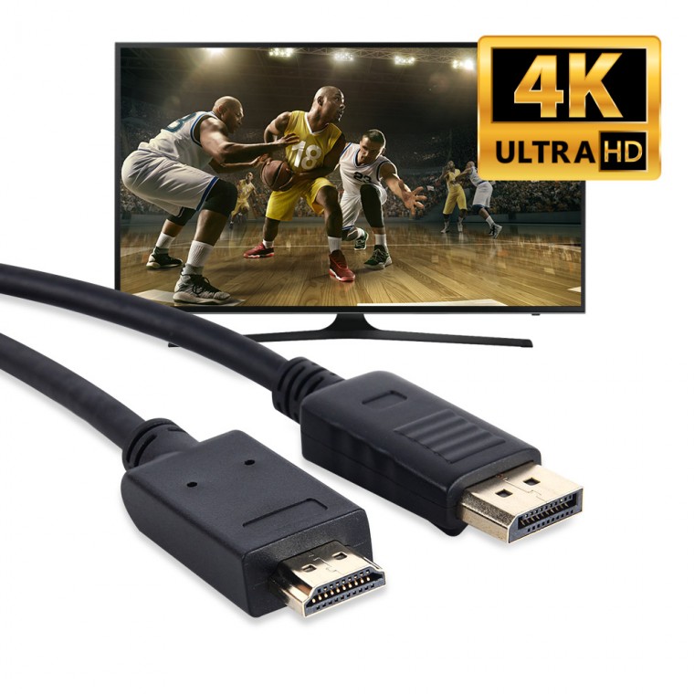 [Anyport] Cáp DP 1.2V sang HDMI 2.0V 3M