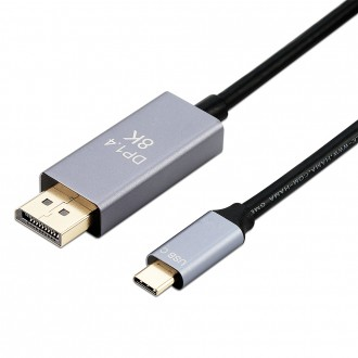 [Rookie] Cáp Nex1 Thunderbolt 3HDMI Type-C sang DP 8K 60Hz 1.4 độ phân giải cao