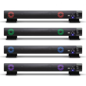 Loa soundbar LED CAMAC K-3 RGB có nguồn USB