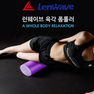 Con lăn xốp lục giác Runwave chính hãng DS EVA 4 kích cỡ kéo giãn dụng cụ tập yoga