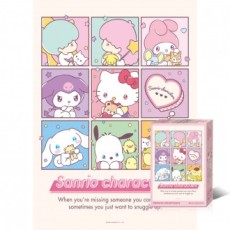 Bộ Xếp Hình 100 Mảnh Sanrio Petit Maman Big Piece TPD100-026