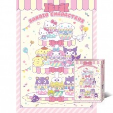 Đồ chơi xếp hình bánh cupcake 500 mảnh Sanrio TPD05-060