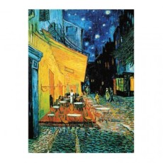 150 mảnh ghép hình sân thượng quán cà phê Van Gogh vào ban đêm HS954223