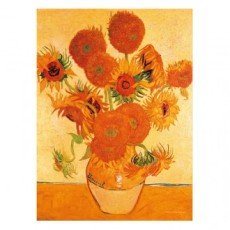 Bộ ghép hình 150 mảnh Van Gogh 14 bông hoa hướng dương HS954209