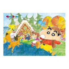 Đồ chơi xếp hình 150 mảnh Crayon Shin-chan cửa hàng đồ ăn nhẹ HS954445