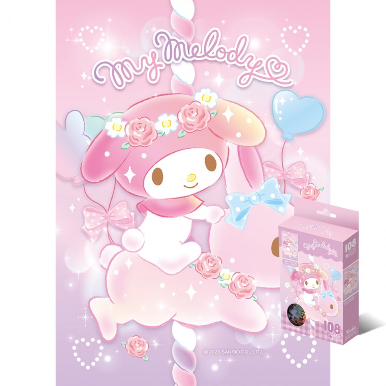 Bộ Xếp Hình 108 Mảnh Sanrio Shining My Melody TPD108-126