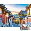 Bộ Xếp Hình 500 Mảnh Ghép Làng Bukchon Hanok Alok AL5009