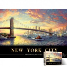 1000 mảnh ghép hình cầu Brooklyn Sunset Puzzle Life PL1424