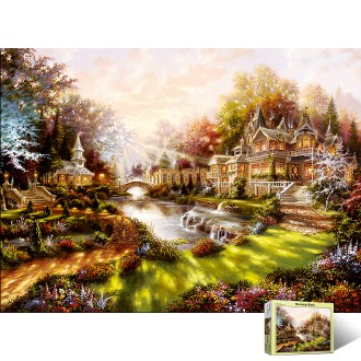 Bộ xếp hình 150 mảnh Morning Glory Phong cảnh Puzzle Life PL150-29