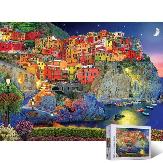 Bộ xếp hình 500 mảnh Cinque Terre Puzzle Life PL880