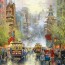 1000 mảnh ghép Kincaid San Francisco Street Puzzle Life PL1335