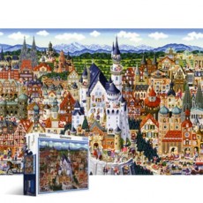 Bộ xếp hình 1000 mảnh Đức Puzzle Life PL1230