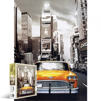 1000 mảnh ghép hình New York Taxi và Times Square Puzzle Life PL1250