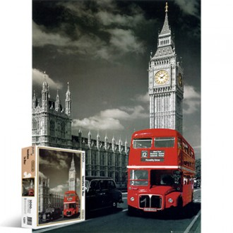 1000 mảnh ghép hình xe buýt London Puzzle Life PL1251