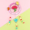 Uniart (DIY) 2800 Trang sức làm Dream Catcher (Cẩm chướng)