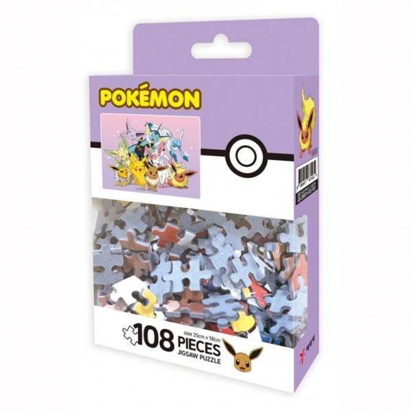 Pocket Monster Puzzle 108 Mảnh Ghép Pikachu Eevee Ghép Hình