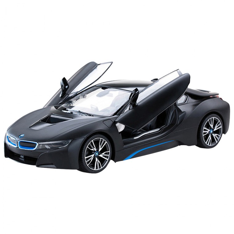 KC được chứng nhận BMW I8 Black Edition 1 14 xe trẻ em nhanh RC bao bì cá nhân