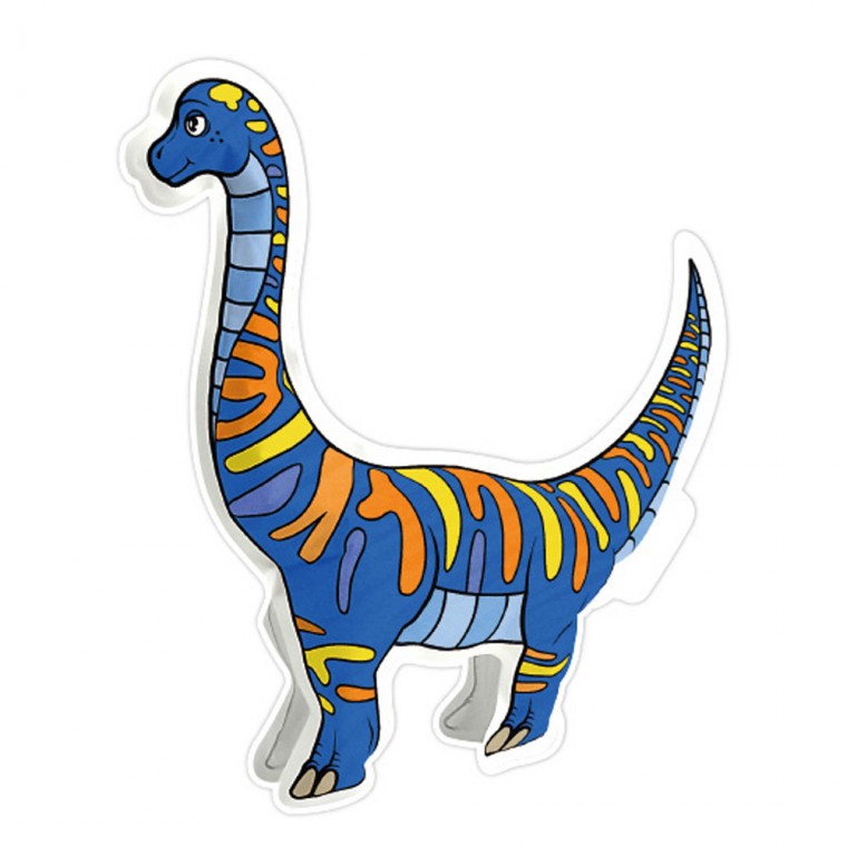 Color Rune Làm DIY Trang tô màu thời đại khủng long Brachiosaurus (5 gói)