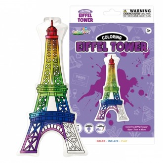 Làm loạt màu rune tự làm màu Tháp Eiffel