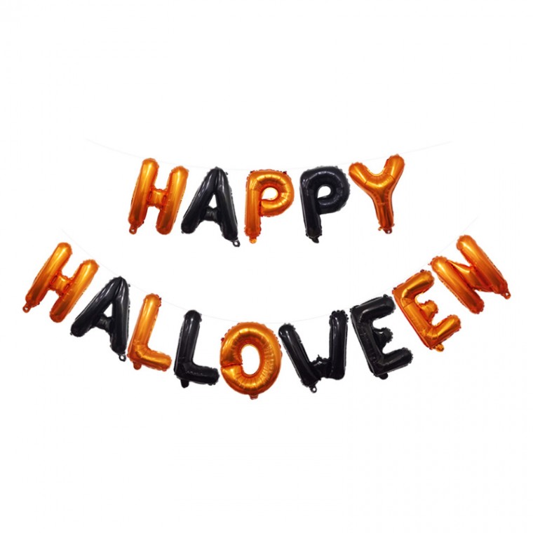 Bóng Bay Bảng Chữ Cái Tiệc Halloween Vui Vẻ M09945