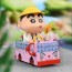 Crayon Shin-chan chặn xe buýt trường học mini