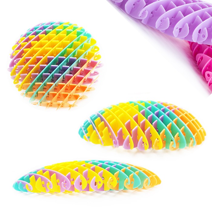 Rainbow Magic Worm 2500 Đồ chơi bánh quế tổ ong Fidget