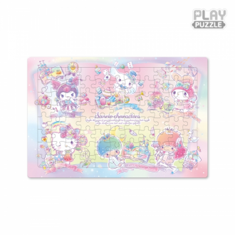 Sanrio Puzzle 88 Piece Board Puzzle Câu chuyện cổ tích Túi ghép hình