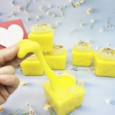 1 hộp 2000 Cheddar Cheese Slime (12 miếng) - Slime vui nhộn dính và mềm như phô mai