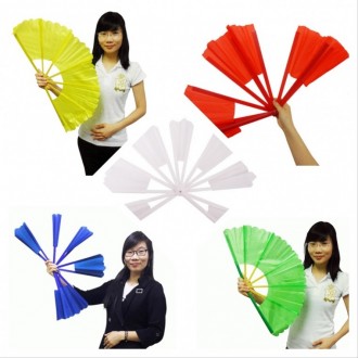 (Chứng nhận KC) Trick Fan-(Red/Yellow/Green/Blue/White) (Trick Fan Red) Phép thuật giáo dục dành cho trẻ em Phép thuật nơi một chiếc quạt bị rách được phục hồi