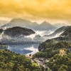 Câu đố 1000 mảnh Foggy Bavarian Alps