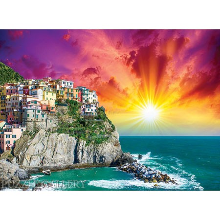 1000 mảnh ghép phong cảnh ven biển tuyệt vời của Manarola vào mùa xuân