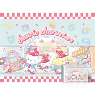 Đồ Chơi Xếp Hình 300 Mảnh Sanrio Thức Ăn Nhanh TPD03-033