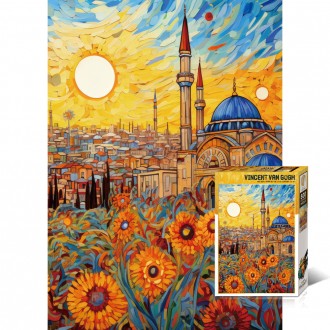 Bộ xếp hình 500 mảnh Van Gogh Sun Light of Istanbul TPD05-1024