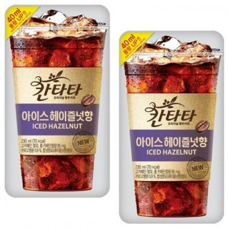 Lotte Cantata Hương Hạt Phỉ 230ml 20 gói