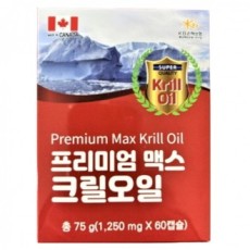 Premium Max Krill Oil 1 250mg x 60 viên, dùng 2 tháng